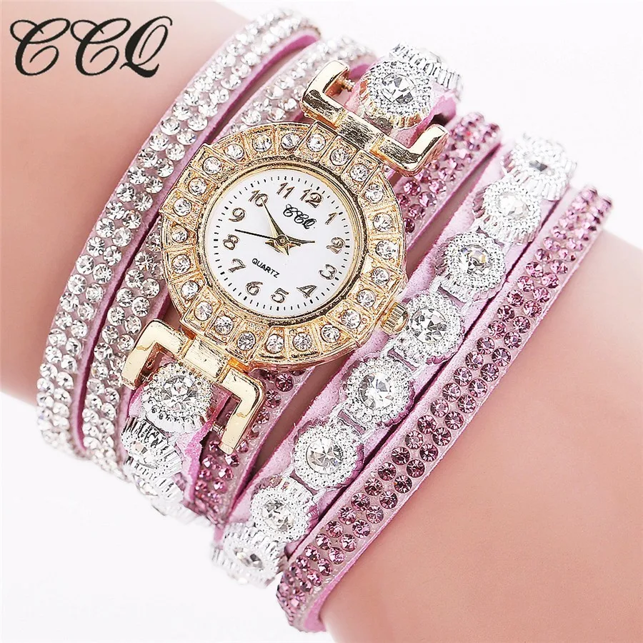 CCQ, модные роскошные женские часы-браслет, стразы, женские кварцевые часы, повседневные женские наручные часы, Relogio Feminino