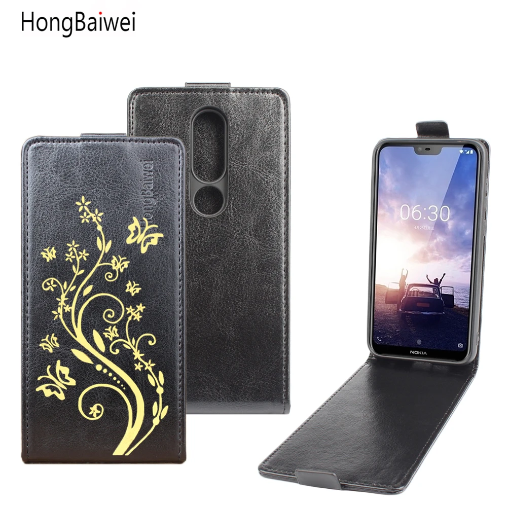 

Leather Case For Nokia X6 Case High Quality Original Flip Case Shell For Nokia X6 Cover Phone Cases Funda Bags Luxury Coque