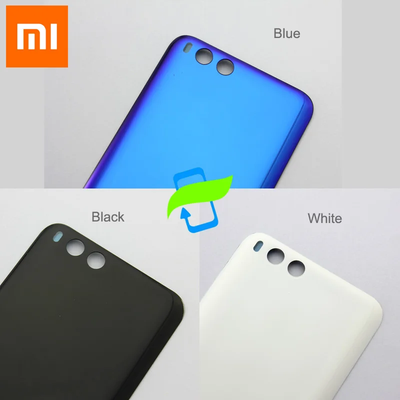 Xiaomi Mi 6 Задняя крышка батареи задняя корпус 3D стеклянная чехол для XIAOMI Mi6