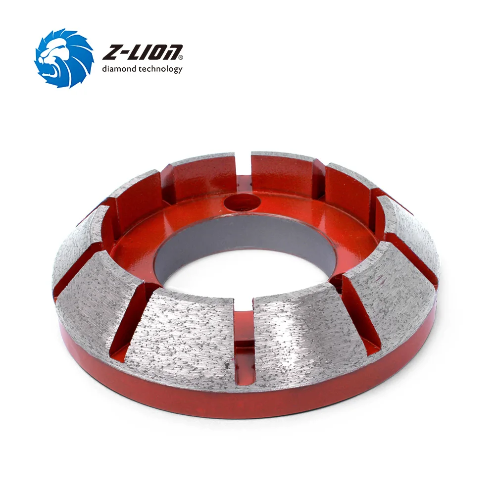 

Z-LION 4" Diamond Profiling Router Bit Rim Type CNC Profile Wheel Granite Marble Stone Edge Grinding for CNC Center Machine