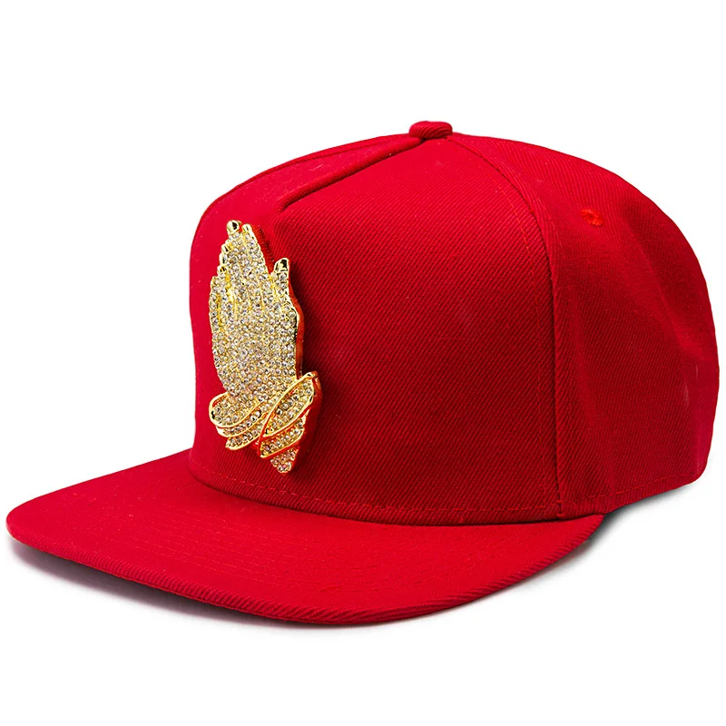 Hohe Qualität Mode Buddhismus Hand Logo Hiphop Kappe Frauen Volle Männer Skateboard Baseball Streetwear Baumwolle Sonnenhut Rock Knochen Box