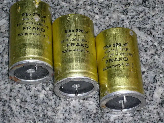 

[SA]FRAKO Frankish German origin 220UF 385V Need to upgrade the appearance of the mill can--10pcs/lot