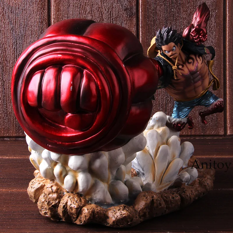 Ceny Jednoczęściowy bieg 4 Luffy figurka małpa D Luffy Gear cztery pcv zabawka model do kolekcjonowania