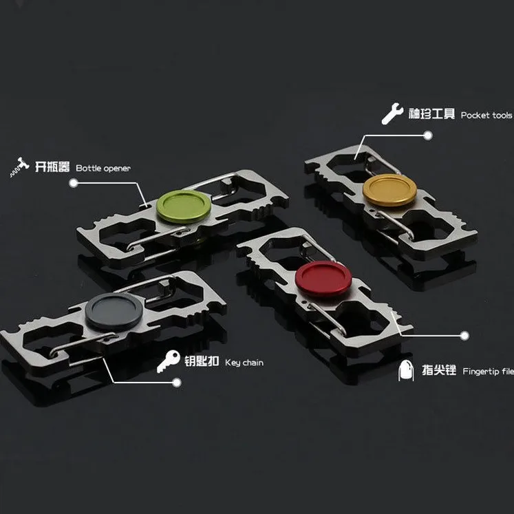 

Multi-Function Stainless Steel Bottle Opener Fidget EDC Hand Finger Spinner Focus ADHD Autism Portable Gadgets