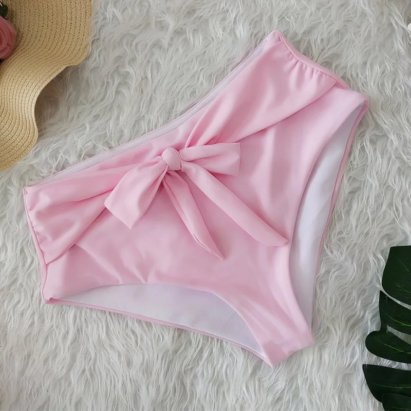 Bikini Bottoms Swimsuit Panties Sexy Solid Thong Swimwear Women Bottom Beach Shorts Bathing Suit Bottoms Bikini 2019 Mujer