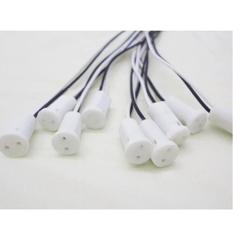 G4 Lamp Socket Base Holder 20cm 30cm Wire Connector For LED Crystal - View #5