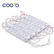 Светодиодный модуль 5050 3/6 светодиодный s AC220V водонепроницаемый рекламный дизайн светодиодный модуль белого цвета супер яркое освещение 20 шт./лот