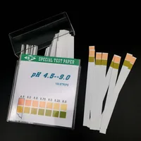 100pcs PH Test Strips Litmus Paper PH4.5-9.0 Alkaline Acid Test Paper for Water Saliva Urine Testing PH Test Meter 2
