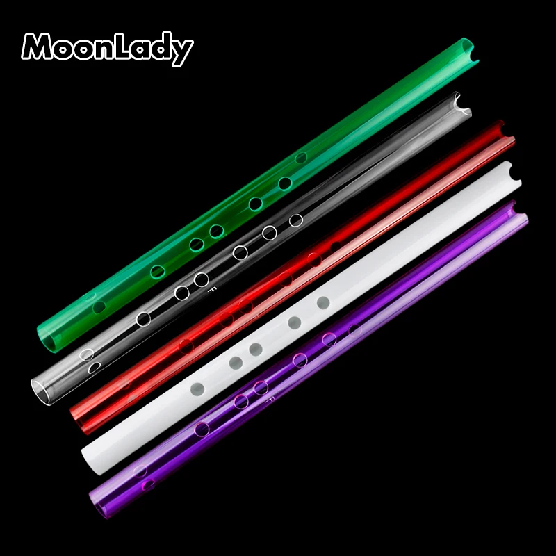 

New Arrival 5 Colors PMMA Chinese Flute Xiao Key E PMMA Wind-instrument 6 Holes Short Flute Xiao The Most Basic Flute