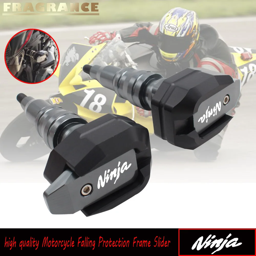 

For KAWASAKI NINJA H2 H2R SX SE+ 2015-2019 Motorcycle Falling Protection Frame Slider Fairing Guard Crash Pad Protector