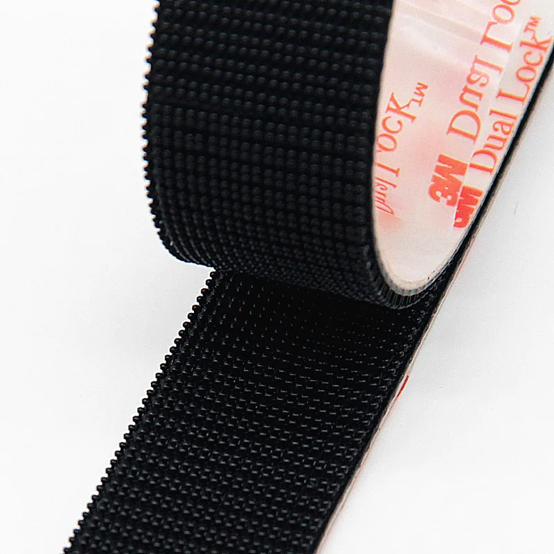 

Velcros Adhesive Type 400/25.4mm Width 3M Dual Lock SJ3551 Black VHB Mushroom Adhesive Fastener Tape