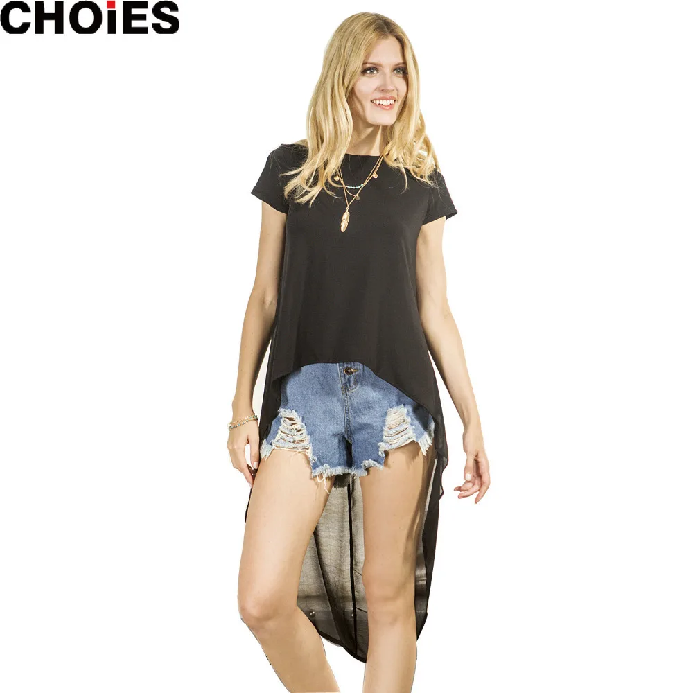 Lace Hi-Low Casual Dress