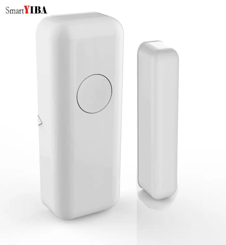 

SmartYIBA 433Mhz Wireless Door Window Sensor Door Open Detection Alarm Door Magnetic Sensor For YB103/YB104 Alarm System
