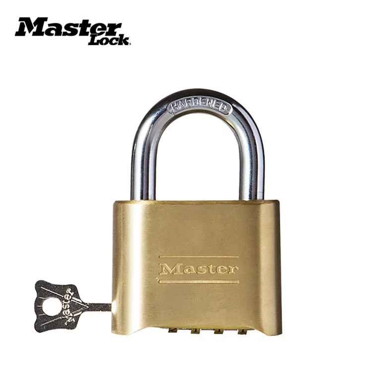 MASTER LOCK Tamper-proof Anti-corrosion Anti-rusting Waterproof Brass Password Combination Code Lock Padlock Anti-theft (4)