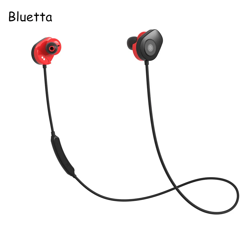 

Bluetta Wireless Earphone Waterproof Magnetic Charging Heart Rate monitor Pedometer Sports Bluetooth EarbudsFitness Built in Mic