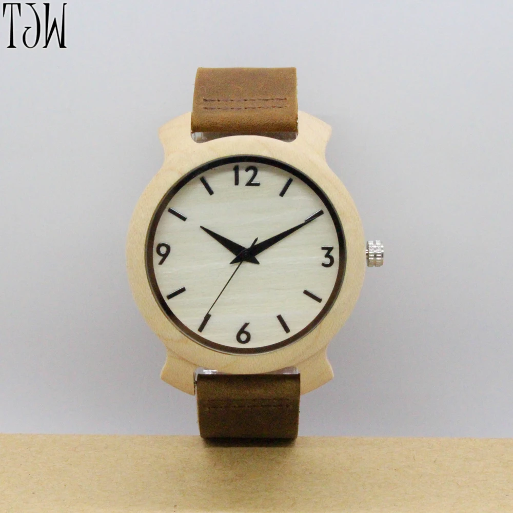 

TJW Men's bamboo watches Men's belt watch