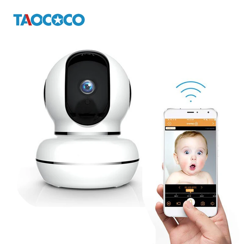 

TAOCOCO 1080P Cloud WiFi Camera Home Security Camera Baby Monitor Wireless Surveillance Camera Auto Tracking IP Network Camera