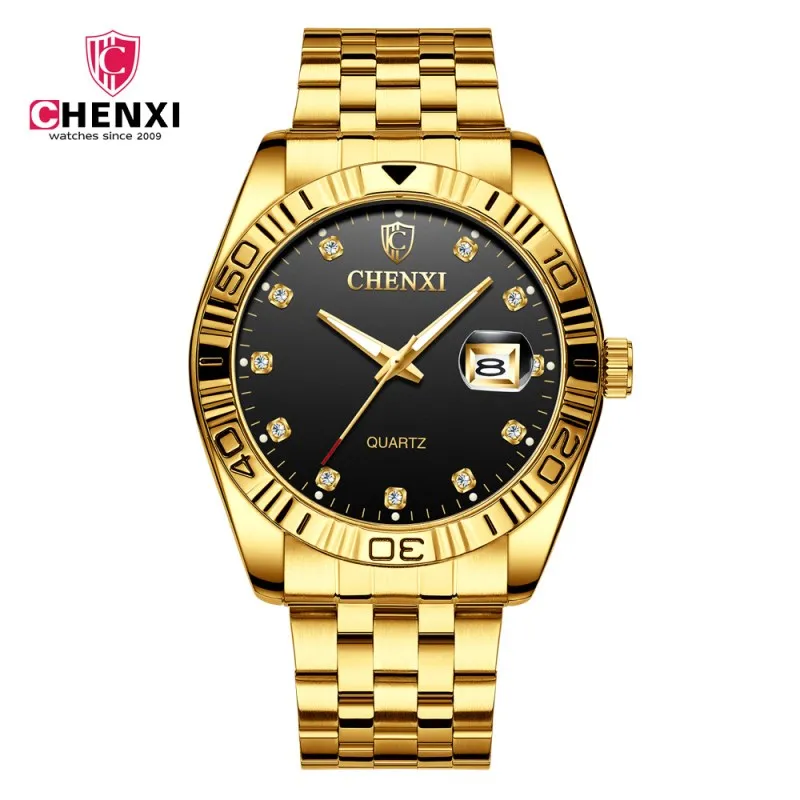 

New CHENXI Watches Men Quartz Top Brand Analog Luxury Male Watches Men Business Calendar Wristwatch Waterproof Relogio Masculino