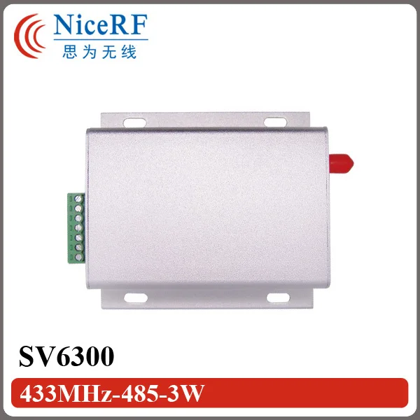 SV6300-3W 433 МГц RS485 Интерфейс 6 км Si4432 Беспроводной модуль приемопередатчика(не включая антенну