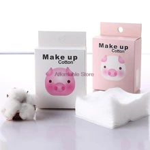 50 шт. макияж хлопок B0106 нетканый материал средство для снятия макияжа хлопок ватный тампон из чистого хлопка одноразовое полотенце для лица протирать Гель-лак для ногтей
