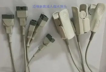 

For New Mindray 512F SpO2 Sensor adult finger clip for Mindray PM5000/6000 MEC1000/2000/9000 VS800 T5/T8 probe 1m/3ft