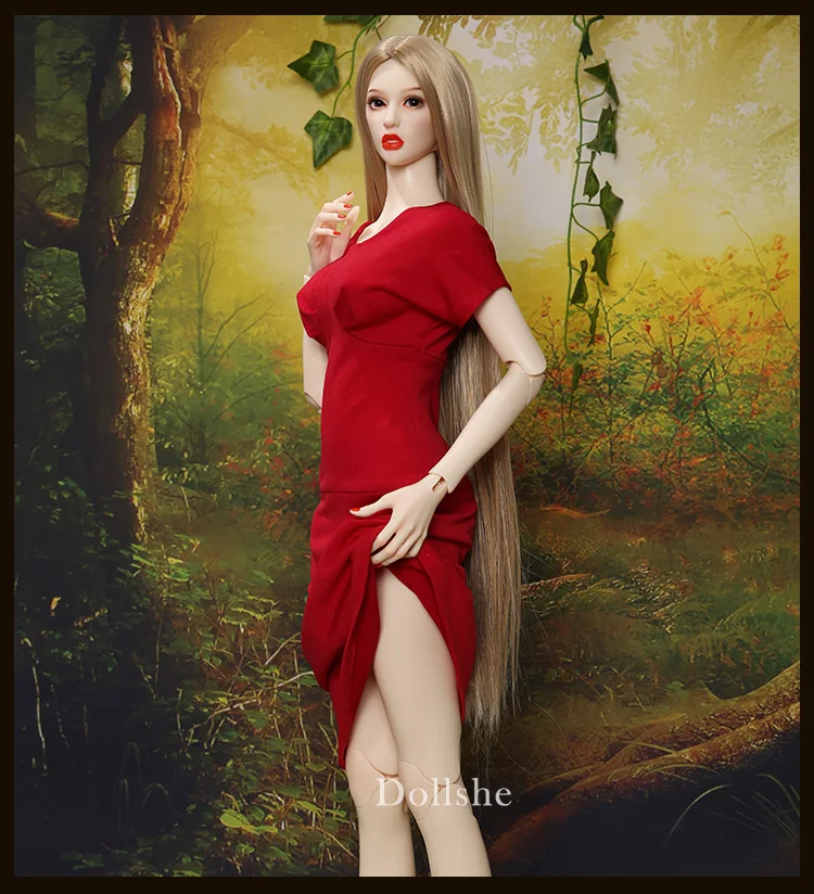 BJD кукла 1/3 Dollshe ремесло Aman da DS beauty 26F классика высокое качество полный набор опций Игрушки для девочек День рождения Рождество Лучшие подарки