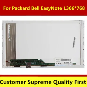 

Free shipping 100% test High quality 100% working For Packard Bell EasyNote 15.6" Laptop LCD Screen 1366*768 40pins LVDS