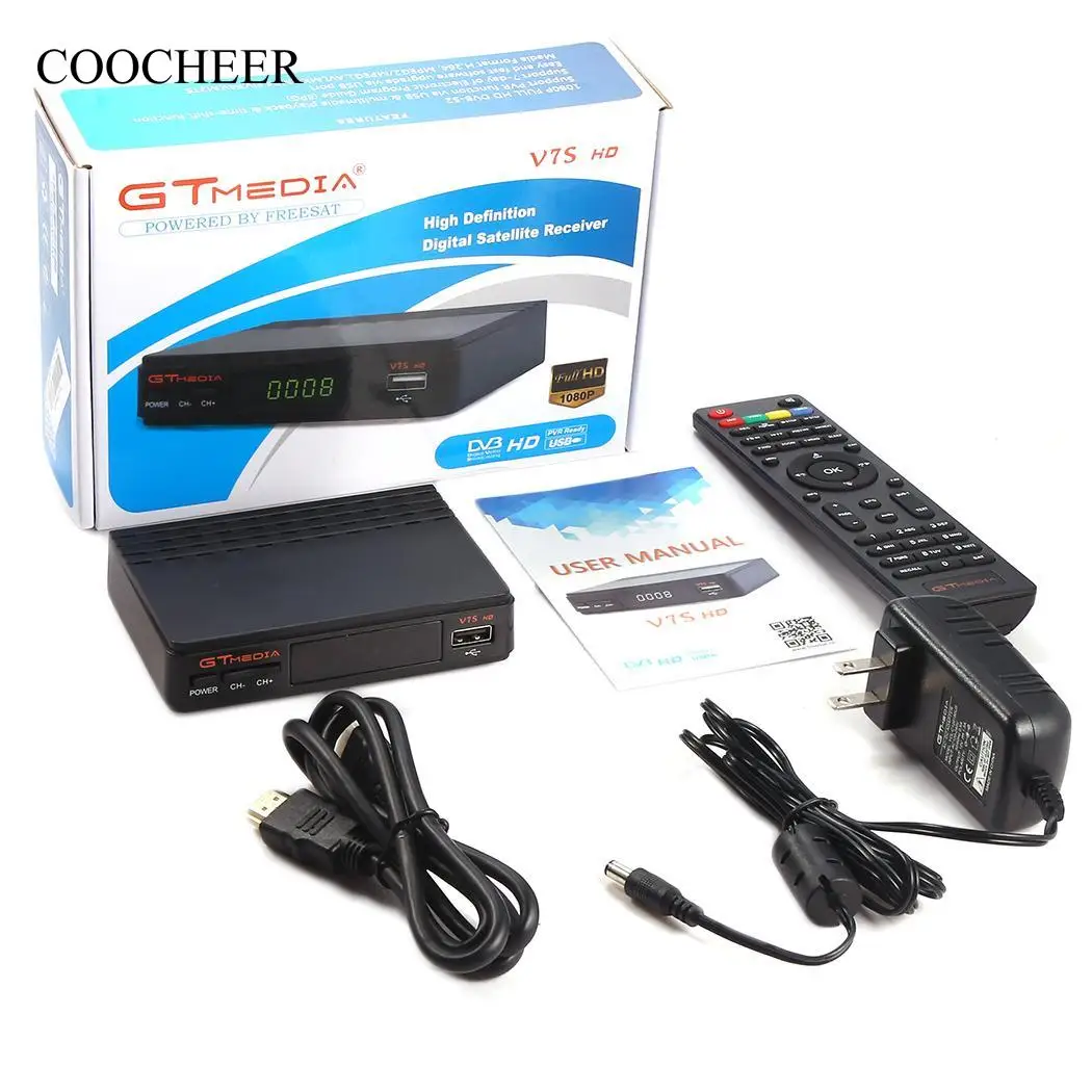 Digital V7S HD FTA 1080P Satellite TV Receiverin Satellite TV Receiver