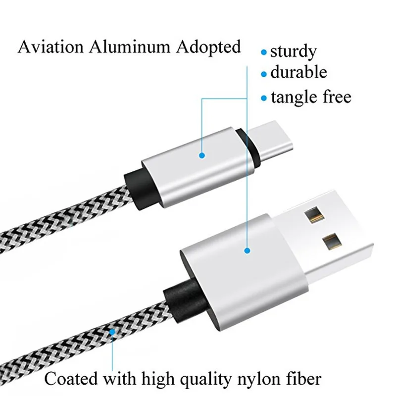 Micro usb кабель зарядного устройства для мобильных телефонов с системой Android Кабель с разъемом типа c usb для LG G3 G4 G5 G6 G7 Q6 плюс Q7 Q8 V10 V20 V30 K8 K4 K10 X Мощность 2