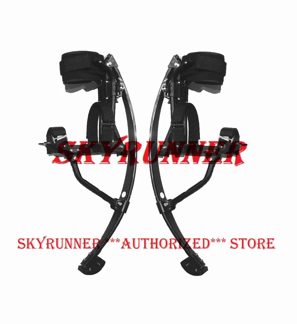 Новое поступление скачок Stilt Skyrunner для взрослых Черный прыгающий ходулей мужчины ходули для прыжков