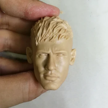 

1/6 Famous Football Star Neymar da Silva Santos Junior Unpainted Head for 12''Figures Bodies