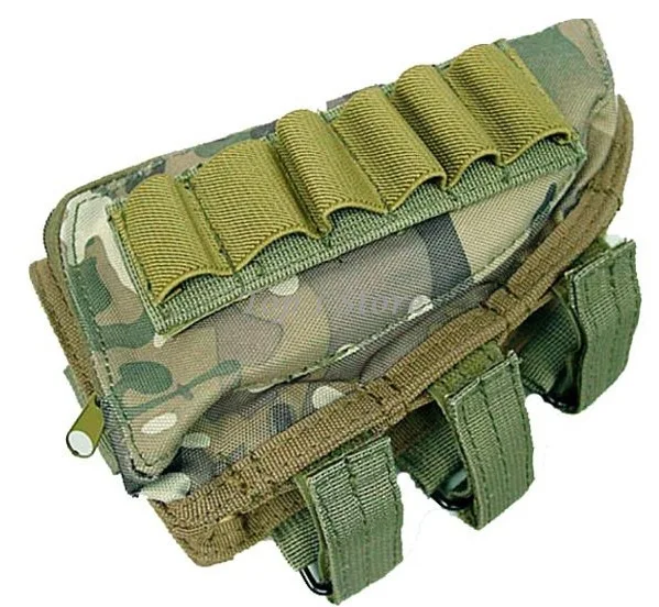 Высококачественный военный комплект, тактическая сумочка-магазин для приклада ружья, нейлоновый материал, сумка для оружия, кожаная сумка для проверки