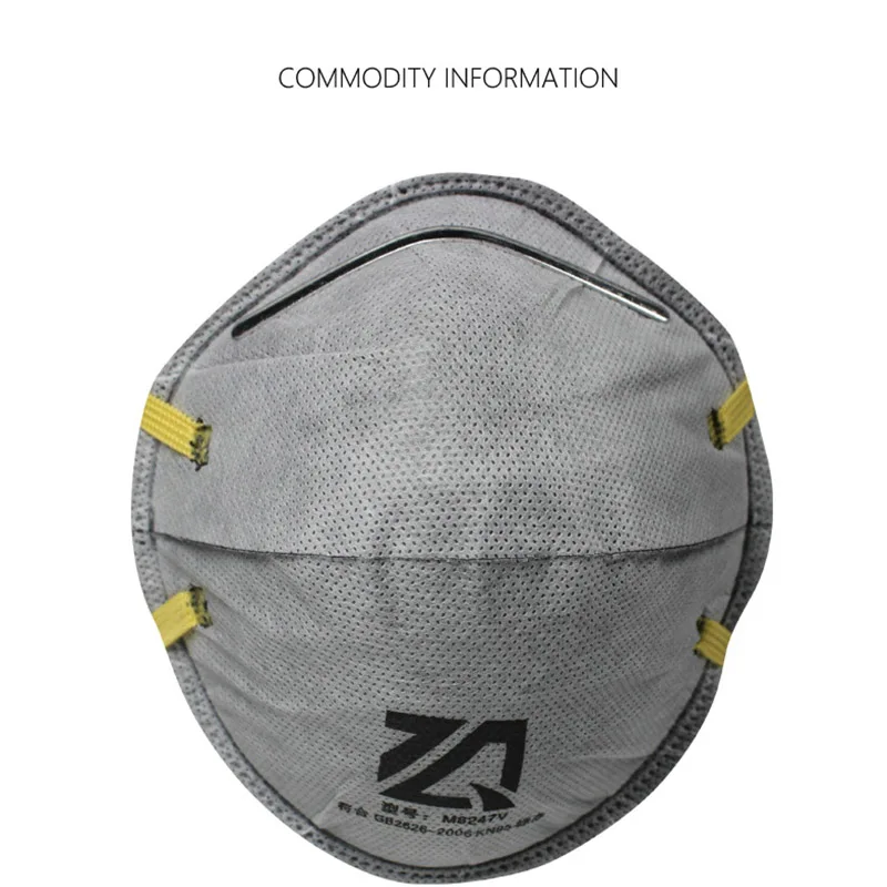 

10PCS Dust Mask For Cup-type Dust Labor Protection Stereo Active Carbon Breather Valve Industrial Powder High Efficiency Filter