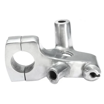 

Chrome Clutch Lever Perch Holder Bracket for Honda Shadow 600 VT750 25mm 1''