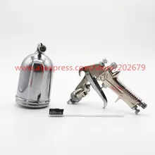 Профессиональный пистолет-распылитель 1,5 мм, насадка пневматическая 400 мл, аэрограф-распылитель, распылитель из сплава для покраски, распылитель, инструмент с бункером для покраски автомобилей