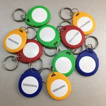 RFID 125 кГц светоэлектрического идентификационная бирка высокое качество TK4100 чип(только для чтения) система контроля допуска к двери 10 шт./упак