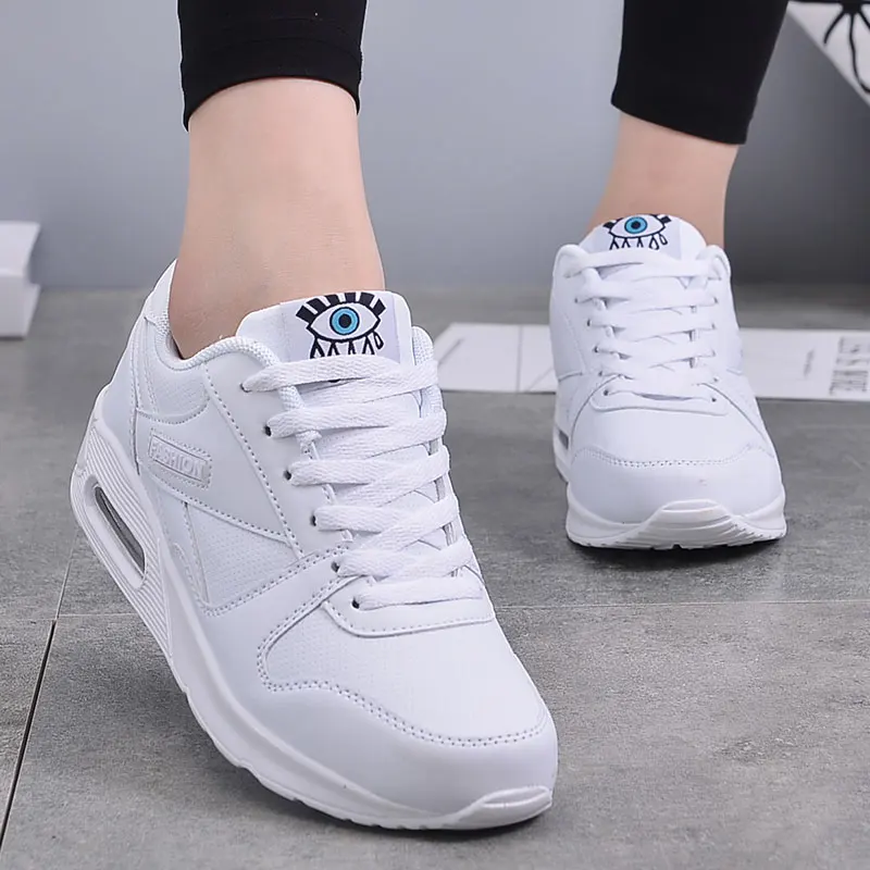 MWY الأزياء زائد حجم وسادة هوائية أحذية السيدات أحذية منصة أحذية رياضية النساء zapatillas موهير ديبورتيفا حذاء كاجوال النساء