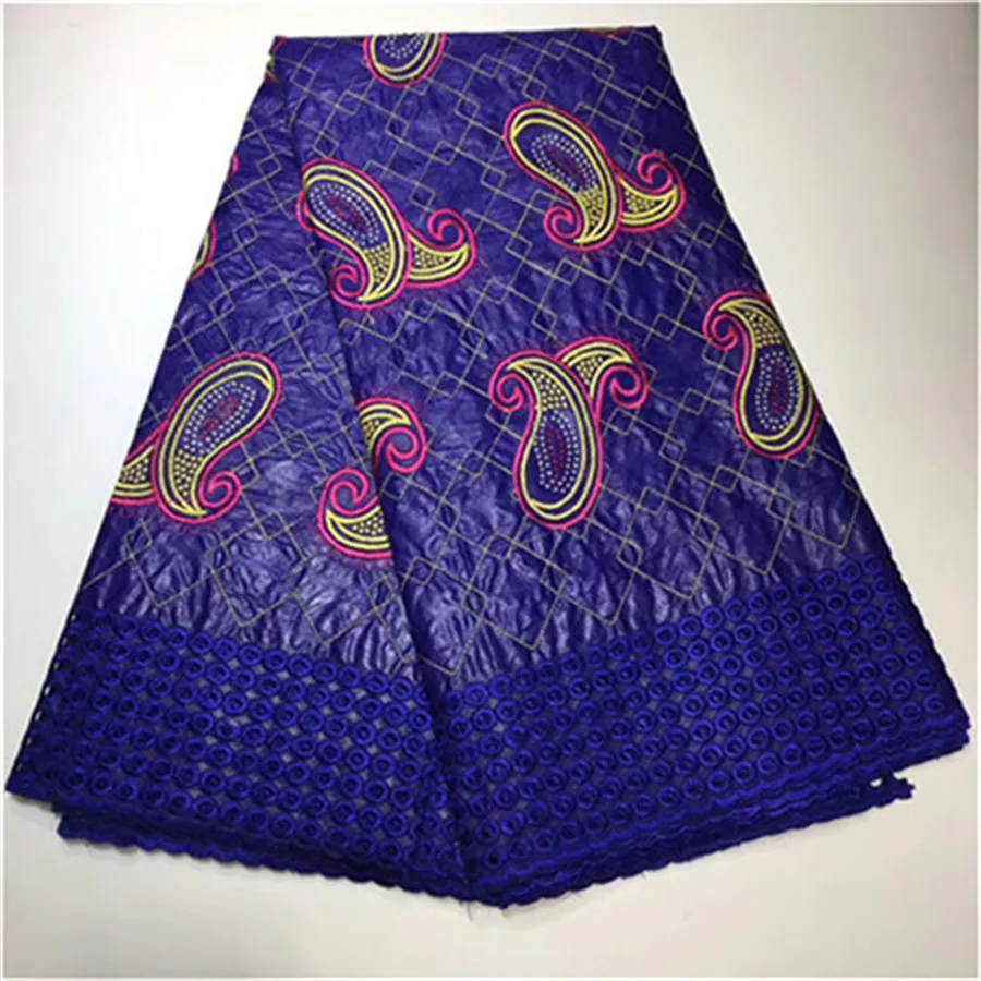 Высокое качество guinea brocade Ткань Базен riche парча 2019 последние bazin brode удар дизайн