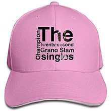 Уимблдон Серена Вильямс Регулируемый Сэндвич Остроконечные бейсбольные Cap_Hat для унисекс