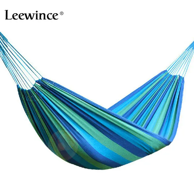 leewince individual hammock portable camping garden beach travel