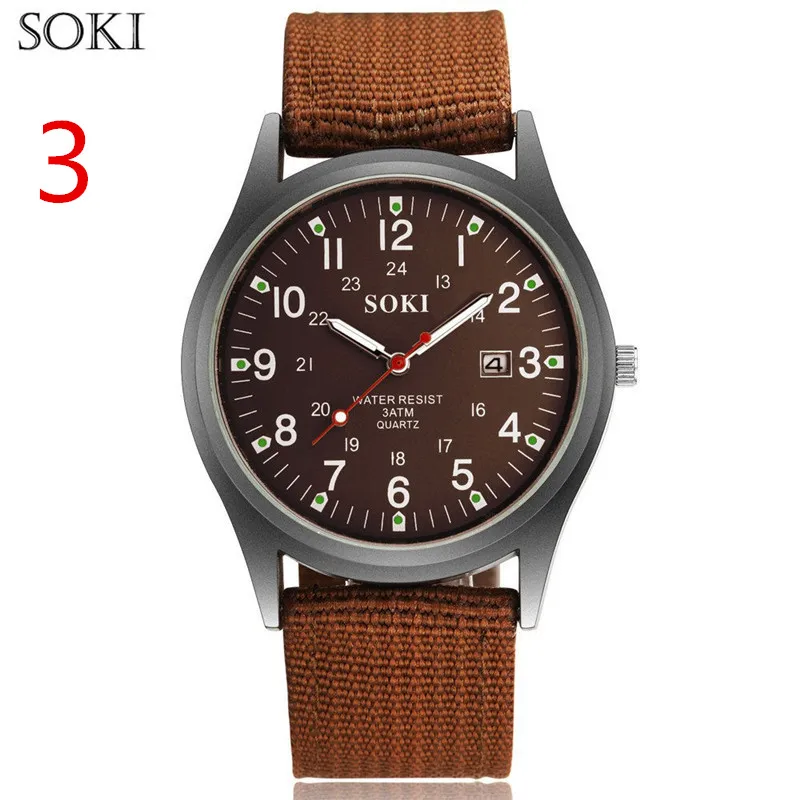 

In 2018, new men quartz watch, high-quality outdoor sports men's wristwatch strap, fashion business watch, male.