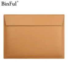 BinFul PU кожаная сумка для ноутбука чехол для MacBook Air 1", AIR 13", retina 13,", 15,4" для Macbook 1" случае чёрный; коричневый