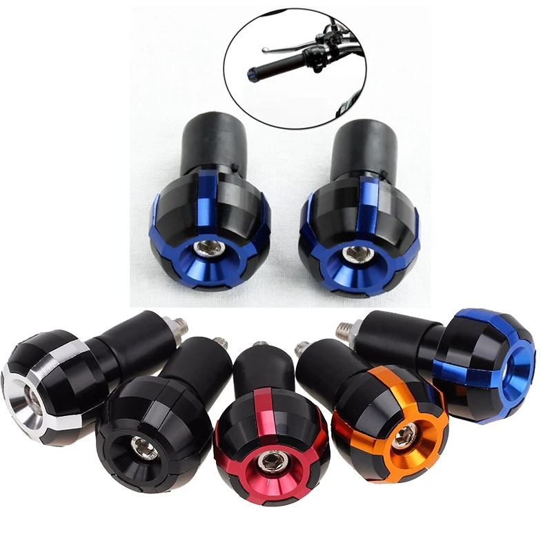 

Motorcycle 7/8'' 22MM Handle Bar End Handlebar Grips Cap For Yamaha YZFR1 KTM Honda CB650F CB1000R CBR 600 F4i CB400 Aprilia
