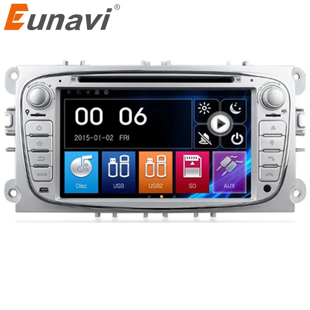 Best Eunavi Double 2 Din 7 Inch Car DVD Radio Player For FORD/Mondeo/S-MAX/C-MAX/Galaxy/FOCUS 2 with GPS Navigation 1080P Free Map BT 0 Best Eunavi Double 2 Din 7 Inch Car DVD Radio Player For FORD/Mondeo/S-MAX/C-MAX/Galaxy/FOCUS 2 with GPS Navigation 1080P Free Map BT 0