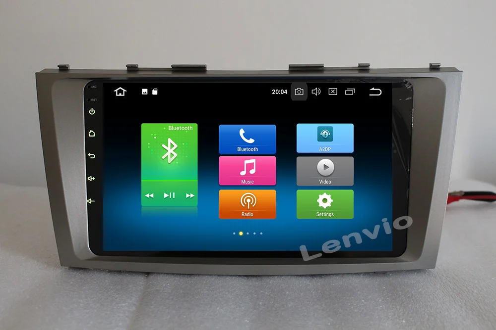 Top Lenvio IPS 4GB RAM 32G ROM Octa Core 2 Din Android 8.0 Car DVD Radio GPS Navigation Player For Toyota Camry 2007-2009 2010 2011 2