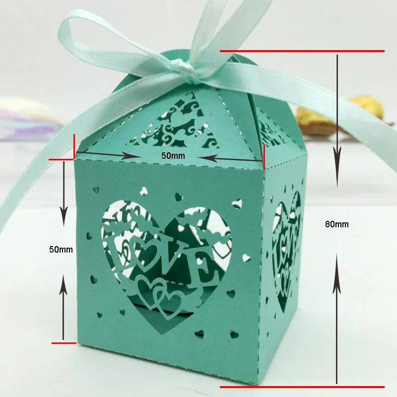 50 шт. коробка для конфет и шоколада с лазерной резкой|wedding decoration|wedding candy boxwedding