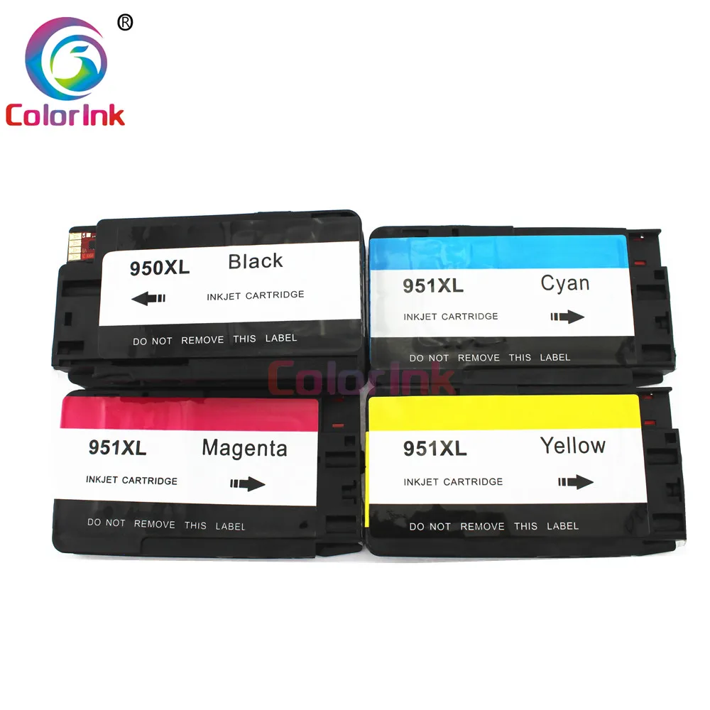 ColorInk cartuchos de tinta para impresora HP 950XL 951XL 950 951, Officejet  Pro 8100 8600 8610 8615 8620 251dw 276dw|Cartuchos de tinta| - AliExpress