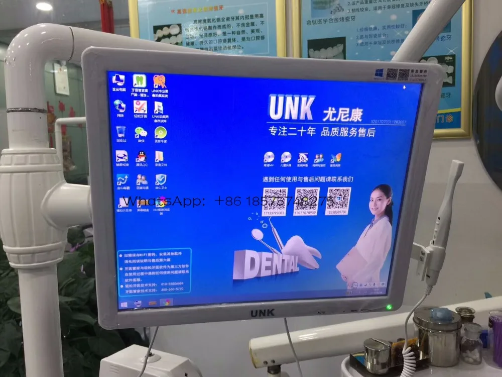 dental camera with monitor super clear touch functional All in One