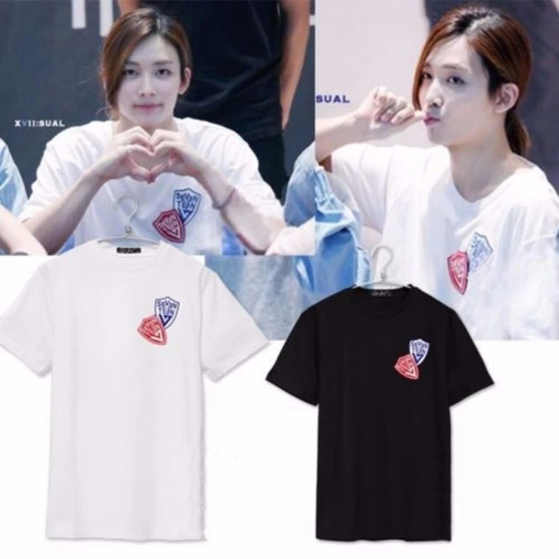 

Mainlead Kpop Seventeen t-Shirt Tee Top Jeonghan Short Sleeve One Fine Day