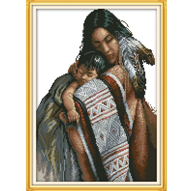 

Joy Sunday,Mother and daughter,Cross Stitch Embroidery Set,Printed Embroidery Set,Needlework,Cross Stitch embroidery patterns